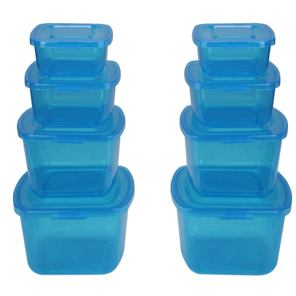 Prep & Savour Nesting Food Storage Containers with Attached Lids Wayfair